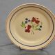 Set of 6 Luneville earthenware dessert plates. Bagatelle model.