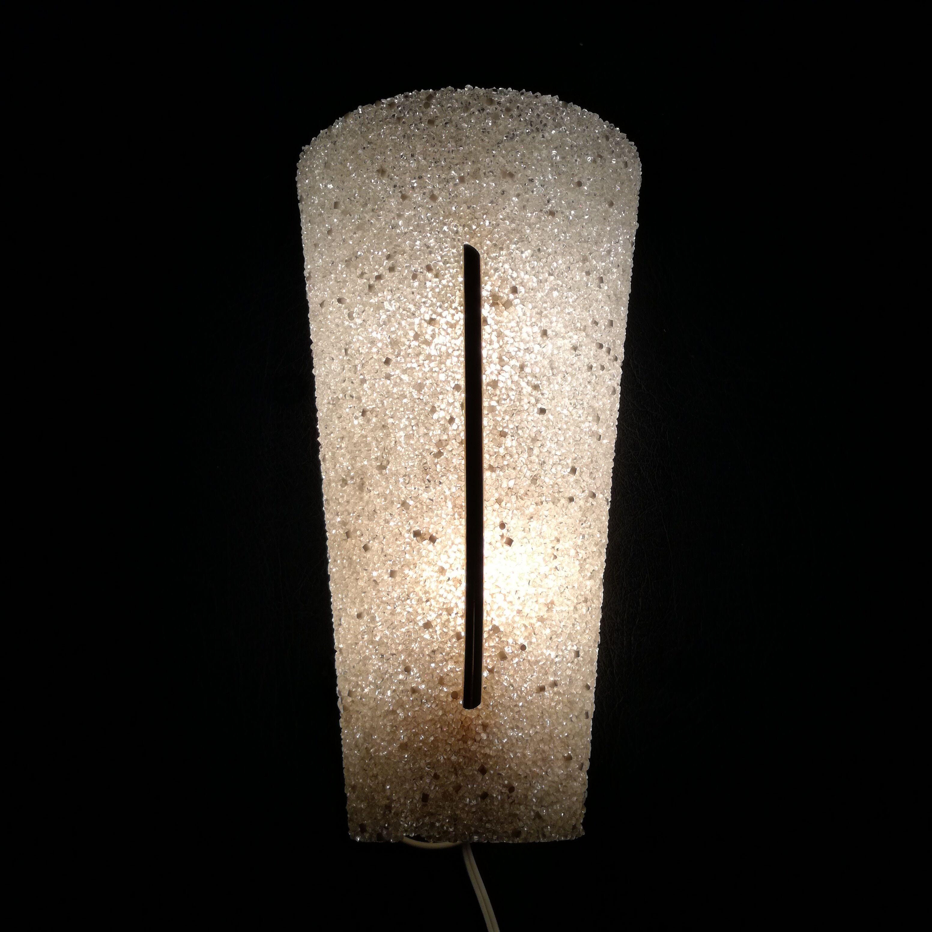 Perspex to 2 lights sonces 1950