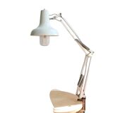 Vintage 70s Anglepoise style desk clamp lamp
