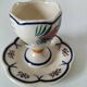 Henriot Quimper egg cup hand-painted