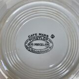 Set of 4 old Amandinoise plates