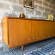 Enfilade scandinave vintage en teck, 1970