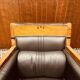 Classic Art Deco Armchair Black Low
