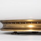 Vintage 70s table lamp in murano glass design barbini