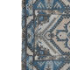 Tapis turc oushak bleu 105 x 175 cm