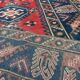 Ancien tapis turc oushac, 204x120cm
