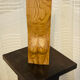 Stylised vintage female sculpture from the 1960s with organic shapes.