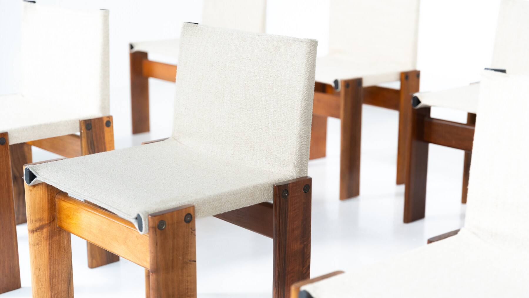 Monk Chair by Afra and Tobia Scarpa for Molteni, 1970 - Sold individually