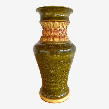 Vase en céramique vintage, années 70