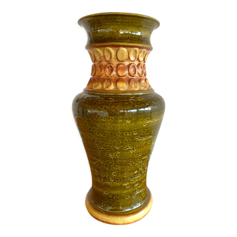 Vase en céramique vintage, années 70
