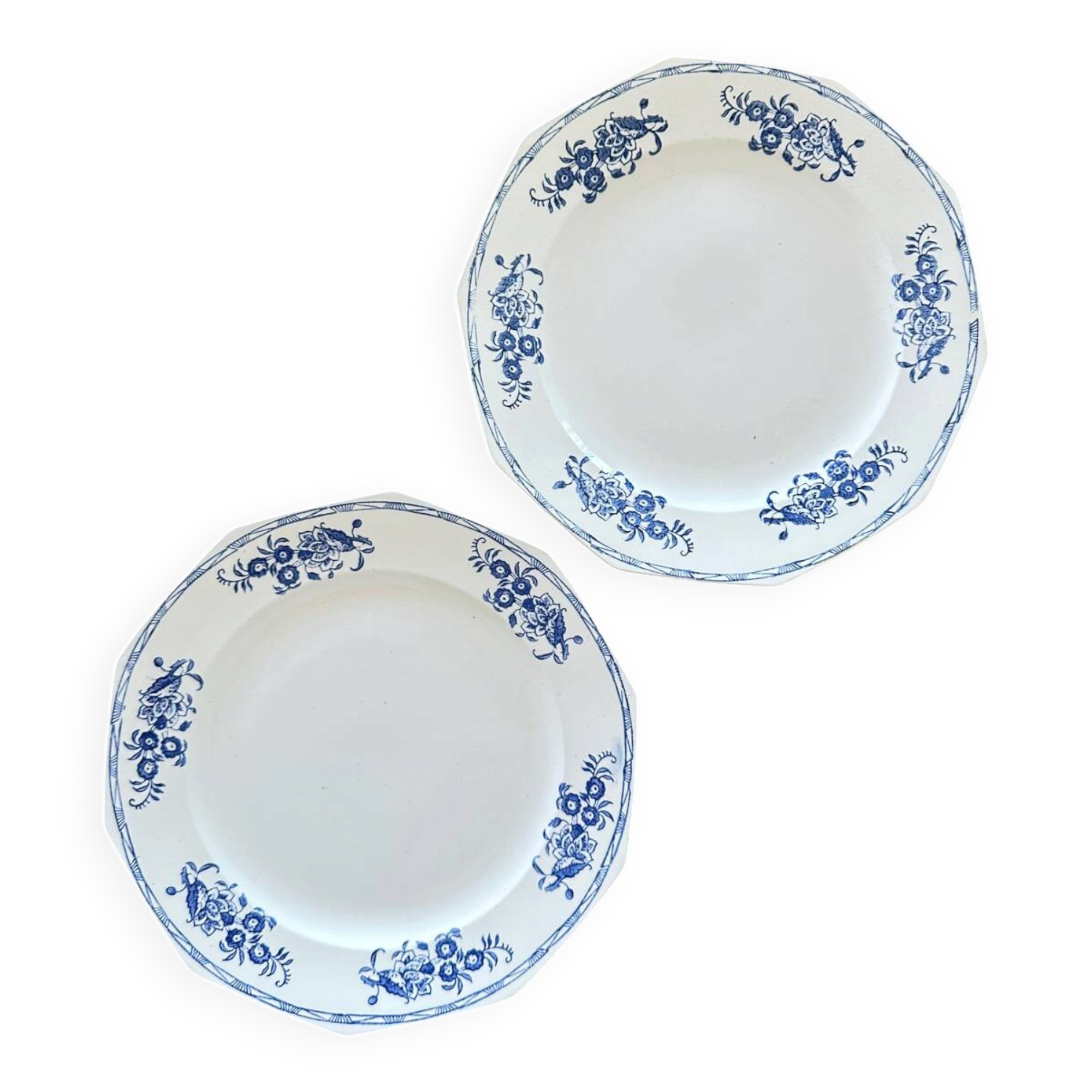 Antique mounted plates