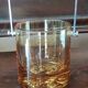 Ice Bucket Vintage Design In Thick Smoked Amber Glass