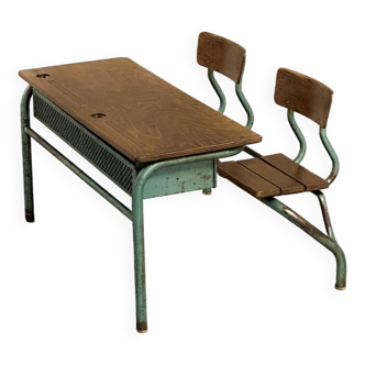 Double school desk