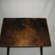 Table basse bois tourné des années 50 - 60