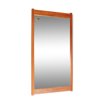 Mirror Dansk Design for AM Spelje teak 70s 57x33cm