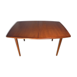 Scandinavian vintage extendable rectangular table