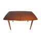 Scandinavian vintage extendable rectangular table