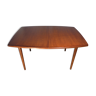 Table rectangulaire extensible vintage scandinave