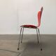 Set of chairs model 3107 by Arne Jacobsen for Fritz Hansen, Denmark, 1997