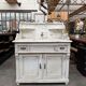 Washbasin furniture from the early 20th century.