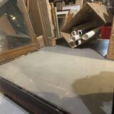 Mirror with wooden frame