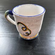 Mug décor raisin signé