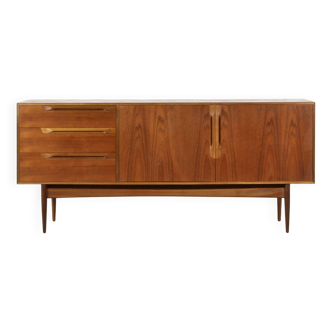 Buffet/Long John vintage Mc Intosh en teck, rare et vintage du milieu du siècle. Livraison. Mod.