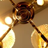Italian lampadario in glass of Murano 1940s In ottime Conditions