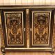 Buffet a height of support in marquetry boulle