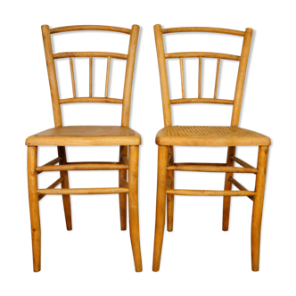 Pair of Luterma bistro chairs