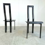 Italian Model Regia Dining Chairs by Antonello Mosca for Ycami, 1980s, Set of 6
