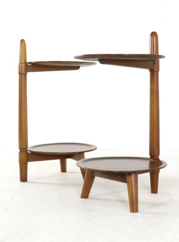 Set of 2 Edmund Jørgensen for Patent ANM side tables / nightstands