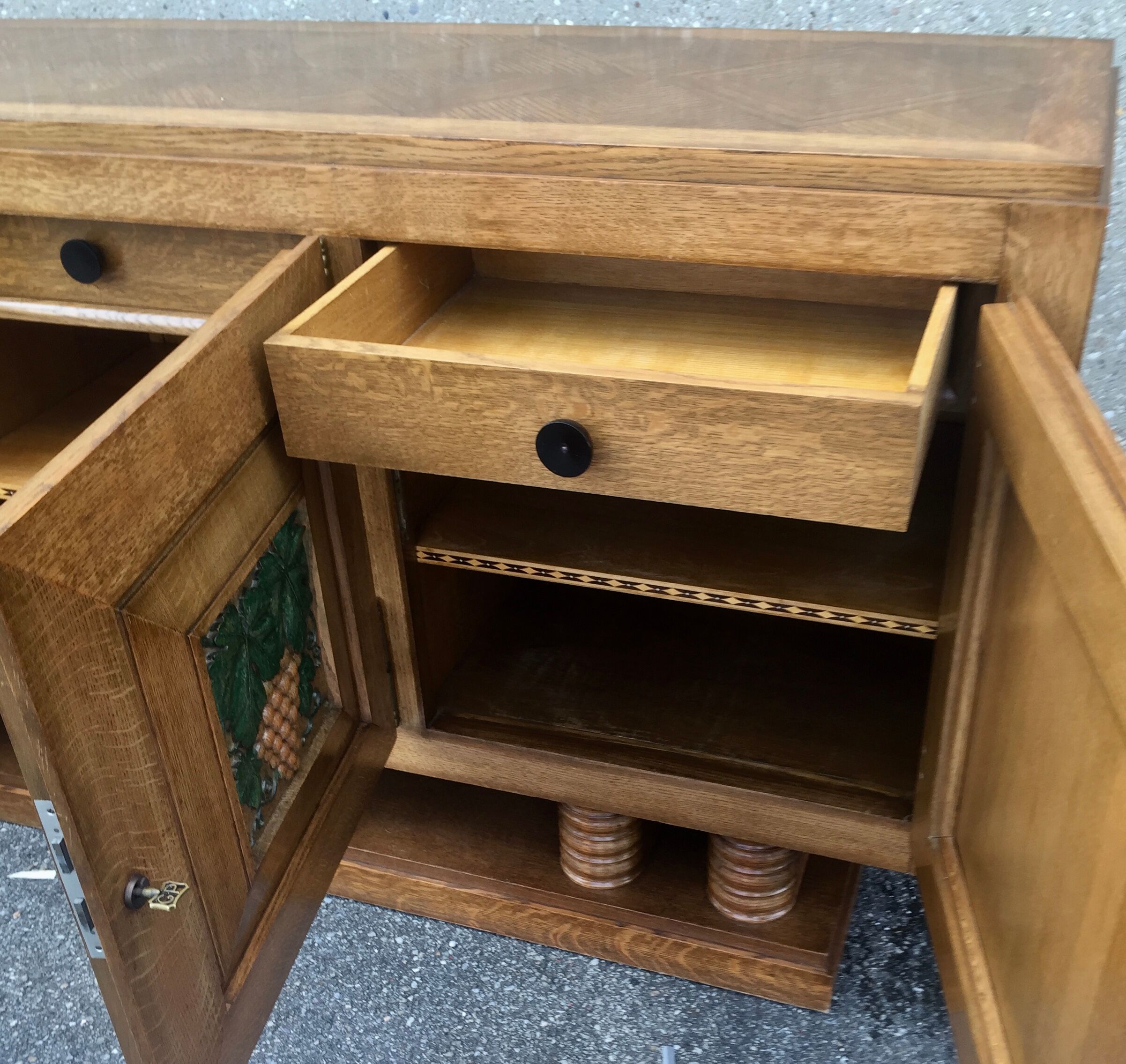 Art deco sideboard Gaston Poisson
