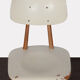 Chaise vintage en bois éditée par Ton, 1960