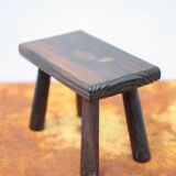 Wooden stool, small stool, plant holder, interior decoration
