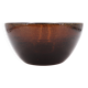 Cup in amber bubbled glass from Biot, 1970s