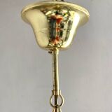 Italian waterfall chandelier, glass beads and tassels