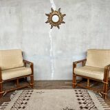 ✨ Vintage rattan armchairs – 1960s ✨