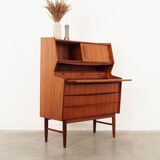 Teak secretary, Danish design, 1970s, production: Denmark