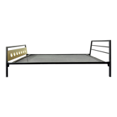 Room 56 wood and metal bed by Rob Parry and Emile Truijen for DICO, 1950