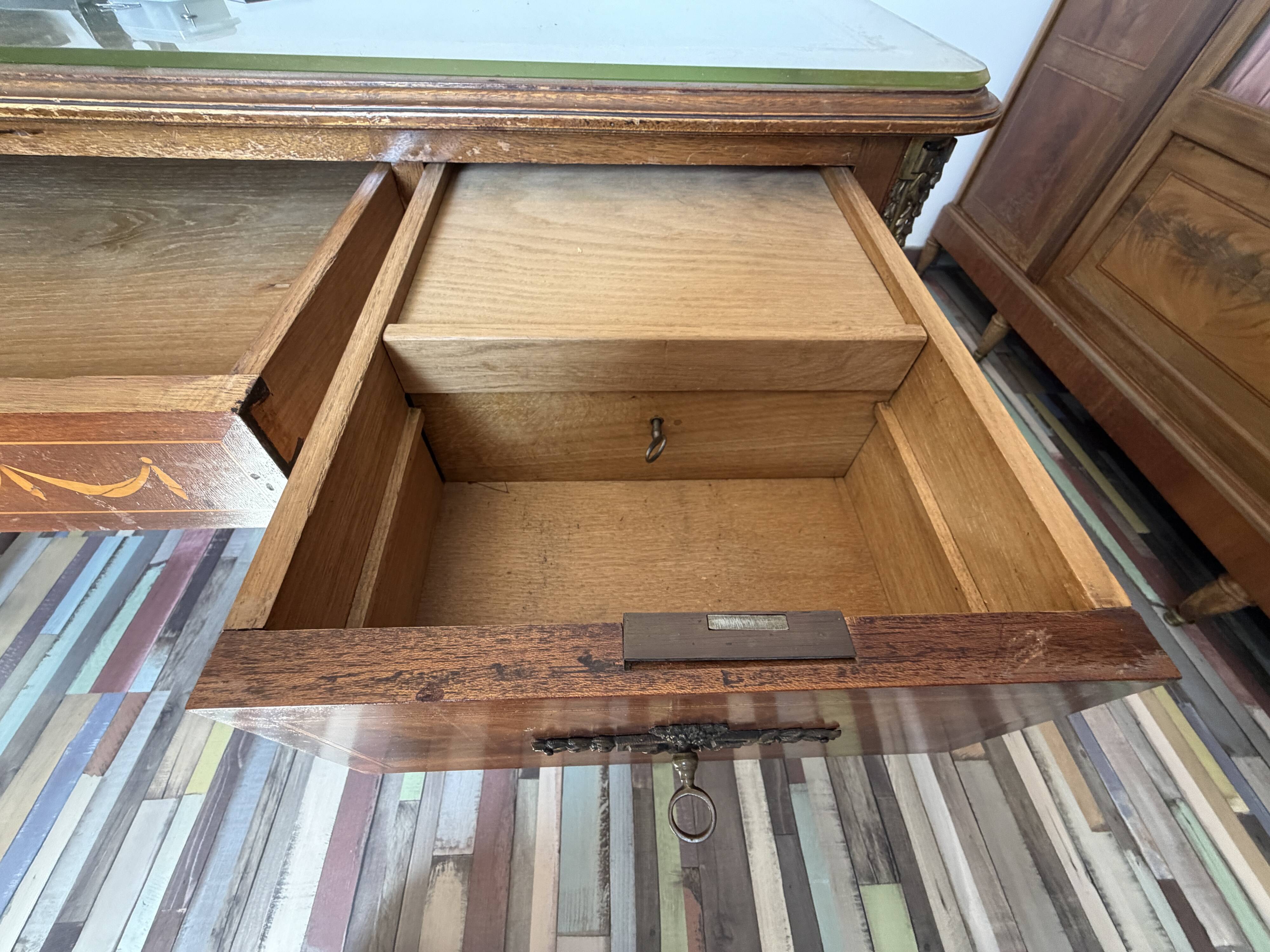 Antique desk in the Louis XVI style.