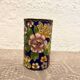 Flowered cloisonné enamel vase