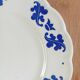 Set of 6 Boch oak leaf dessert plates