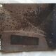 old plate 25X20 cm enamel bulging house number 91 industrial garage