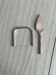 Set of 2 metal dessert cutlery.