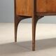 Vintage buffet design by Ico Parisi in ebonised wood, 1950s.