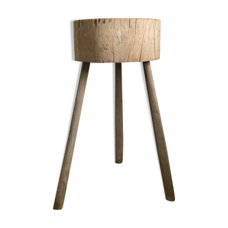 Old log, wooden harness