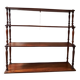 Etagere murale en acajou