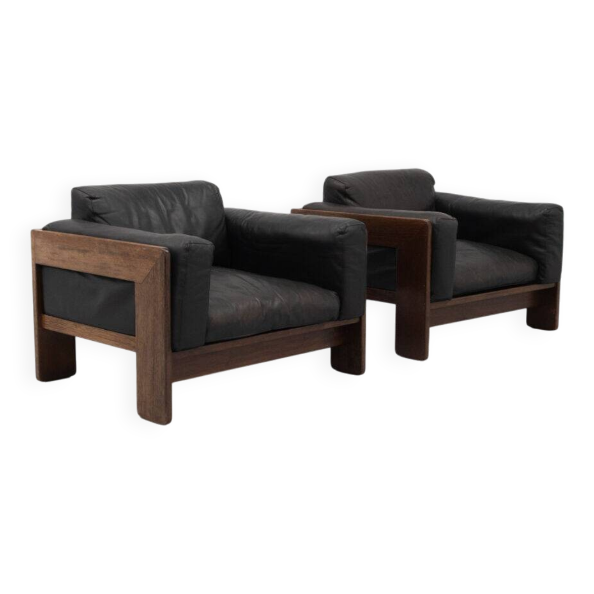 Fauteuil Bastiano Tobia Scarpa années 1970