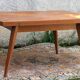 Table Vintage Modulable Magic Révélation Pieds compas par Albert Ducrot, ve